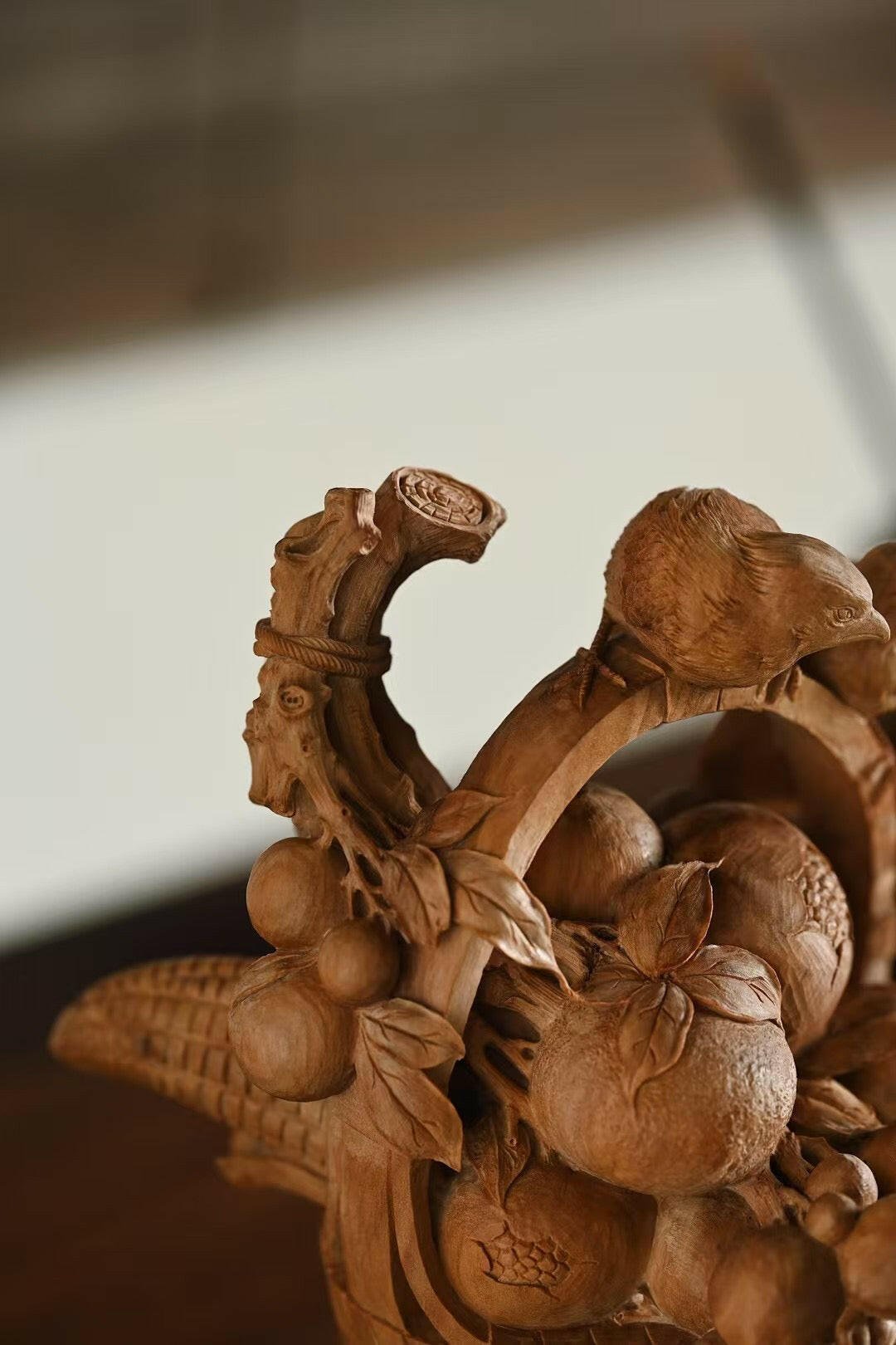 Da Ji Da Li - Wood Sculpture - zycs_China
