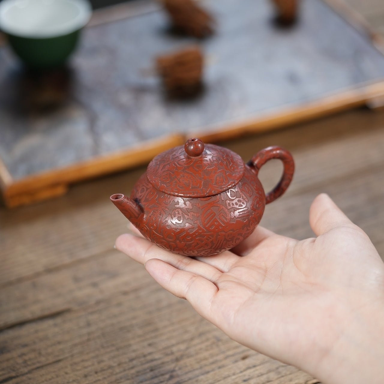 Da Kou Shui Ping 100cc - Yixing Handmade Teapot - zycs_China