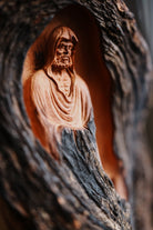 Da Mo - Wood Sculpture - zycs_China