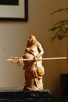 Da Mo - Wood Sculpture - zycs_China