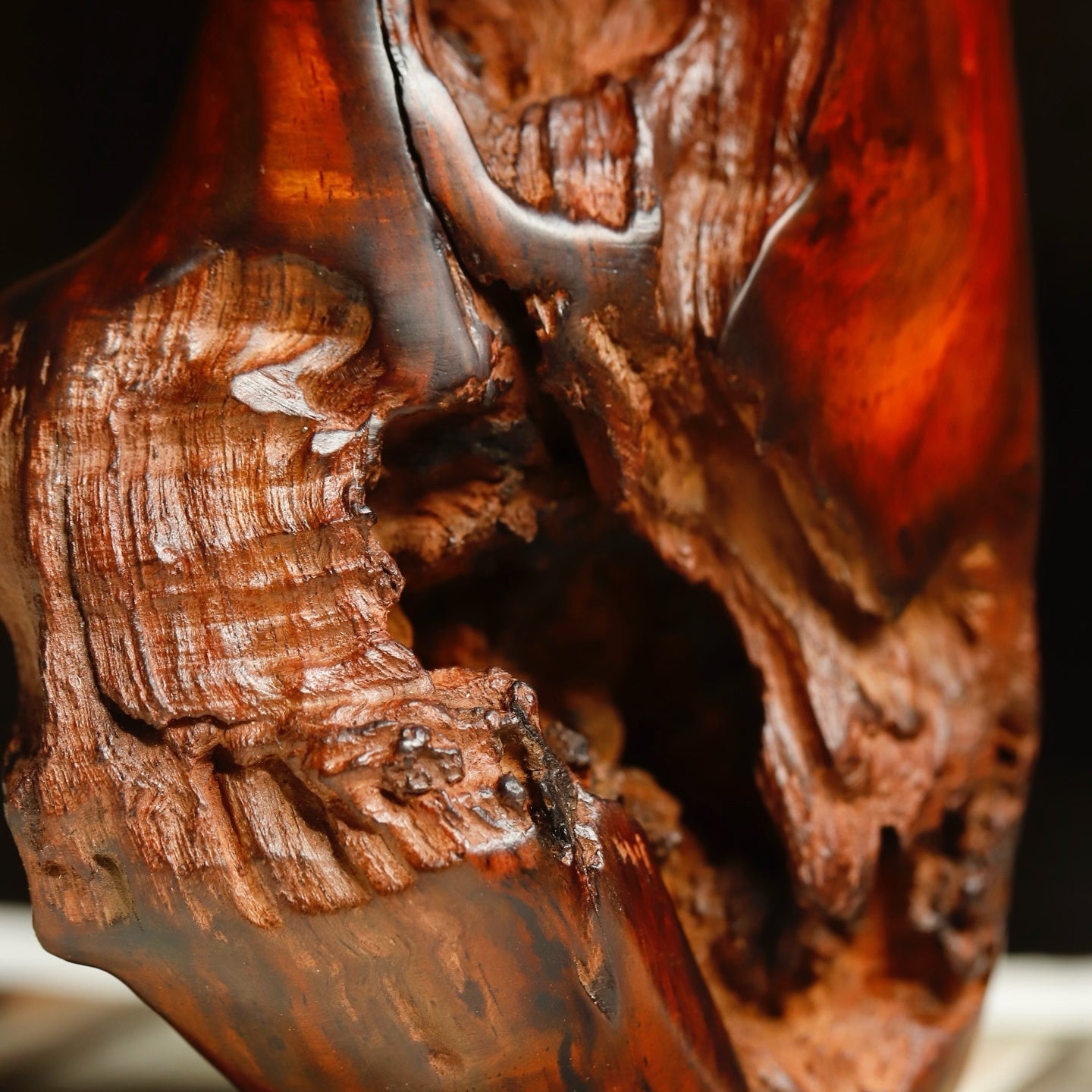 Da Mo - Wood Sculpture - zycs_China