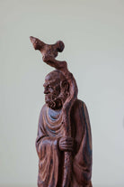 Da Mo - Wood Sculpture - zycs_China