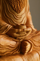 Da Mo Wu Chan - Wood Sculpture - zycs_China