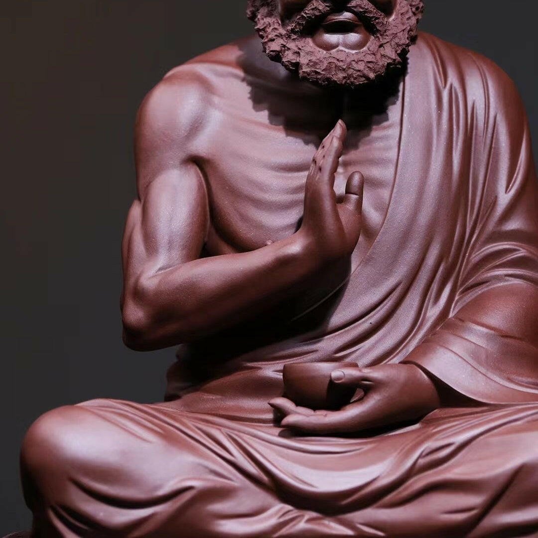 Da Mo Wu Chan - Zisha Sculpture - zycs_China