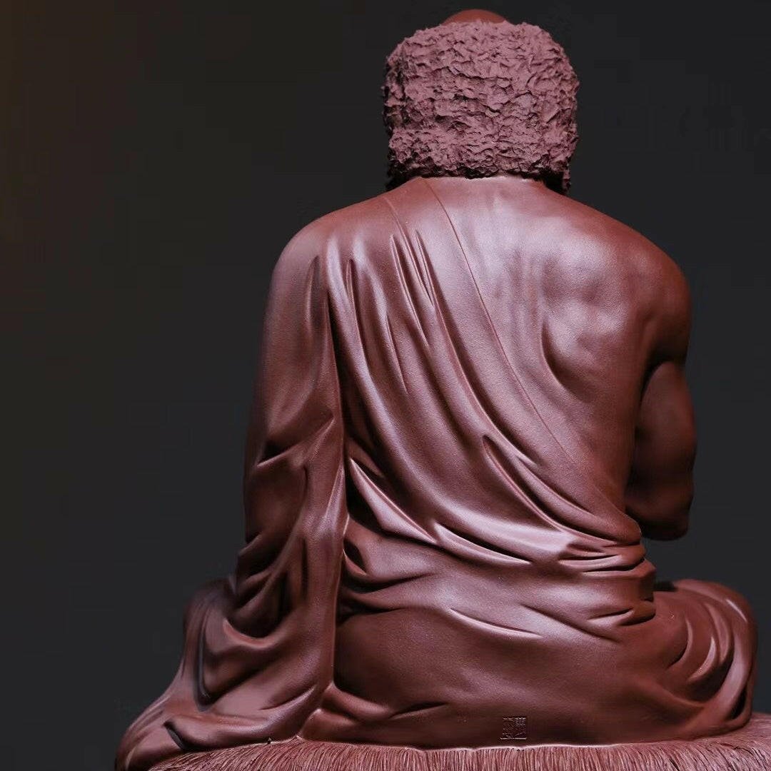 Da Mo Wu Chan - Zisha Sculpture - zycs_China