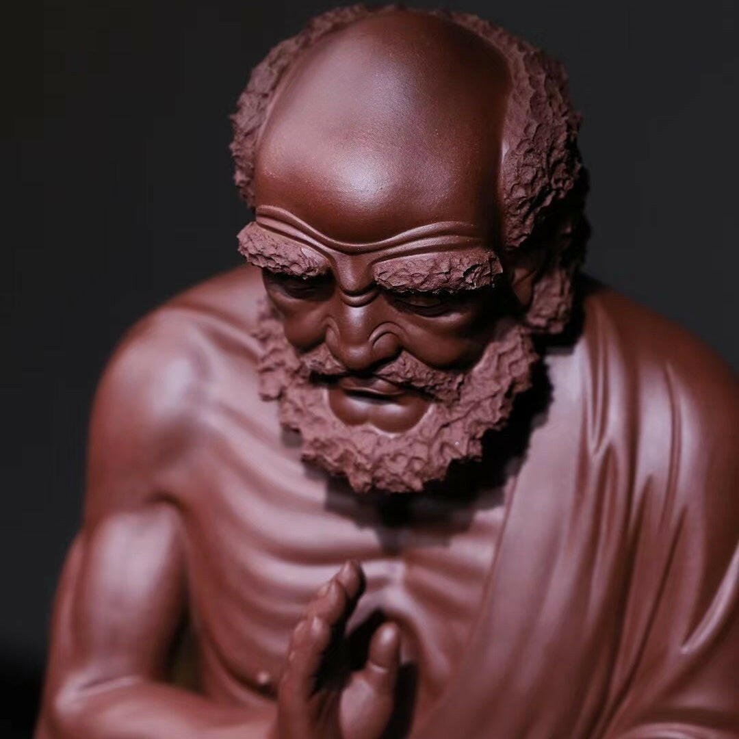 Da Mo Wu Chan - Zisha Sculpture - zycs_China