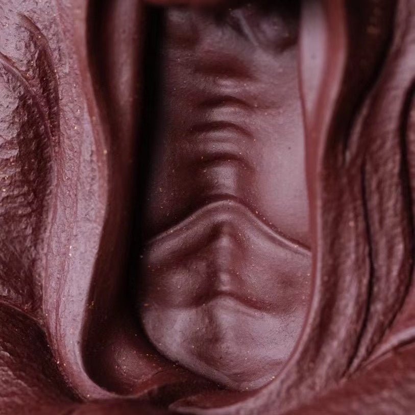 Da Mo Wu Dao - Zisha Sculpture - zycs_China