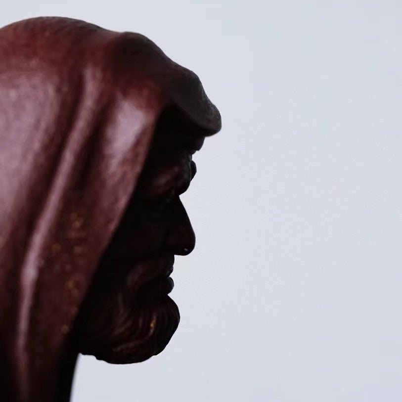 Da Mo Wu Dao - Zisha Sculpture - zycs_China
