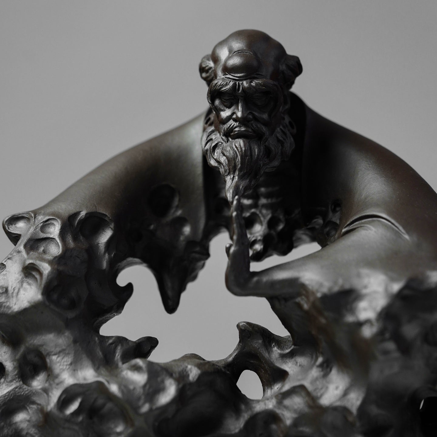 Da Mo Zu Shi - Zisha Sculpture - zycs_China - tea - teapot