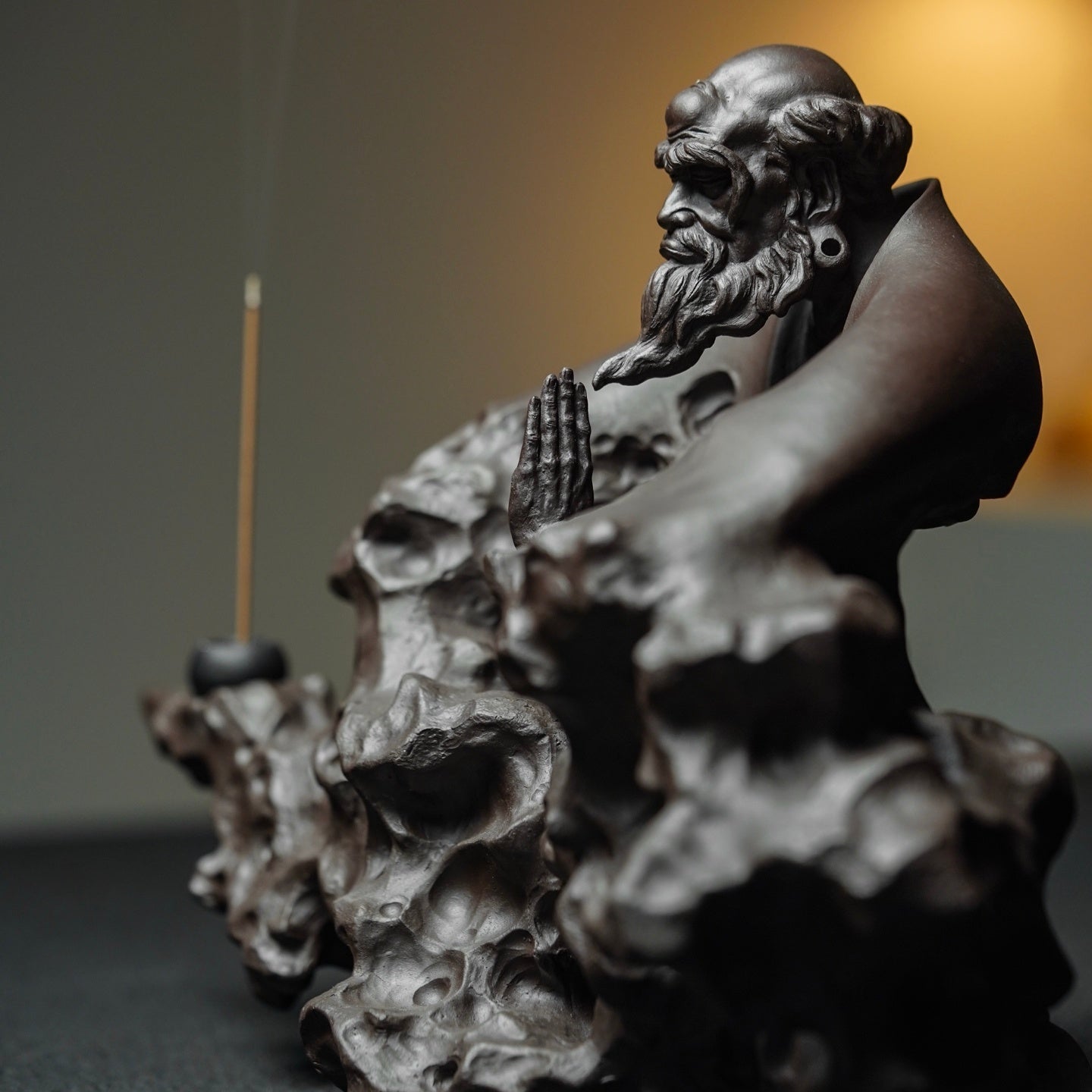 Da Mo Zu Shi - Zisha Sculpture - zycs_China - tea - teapot