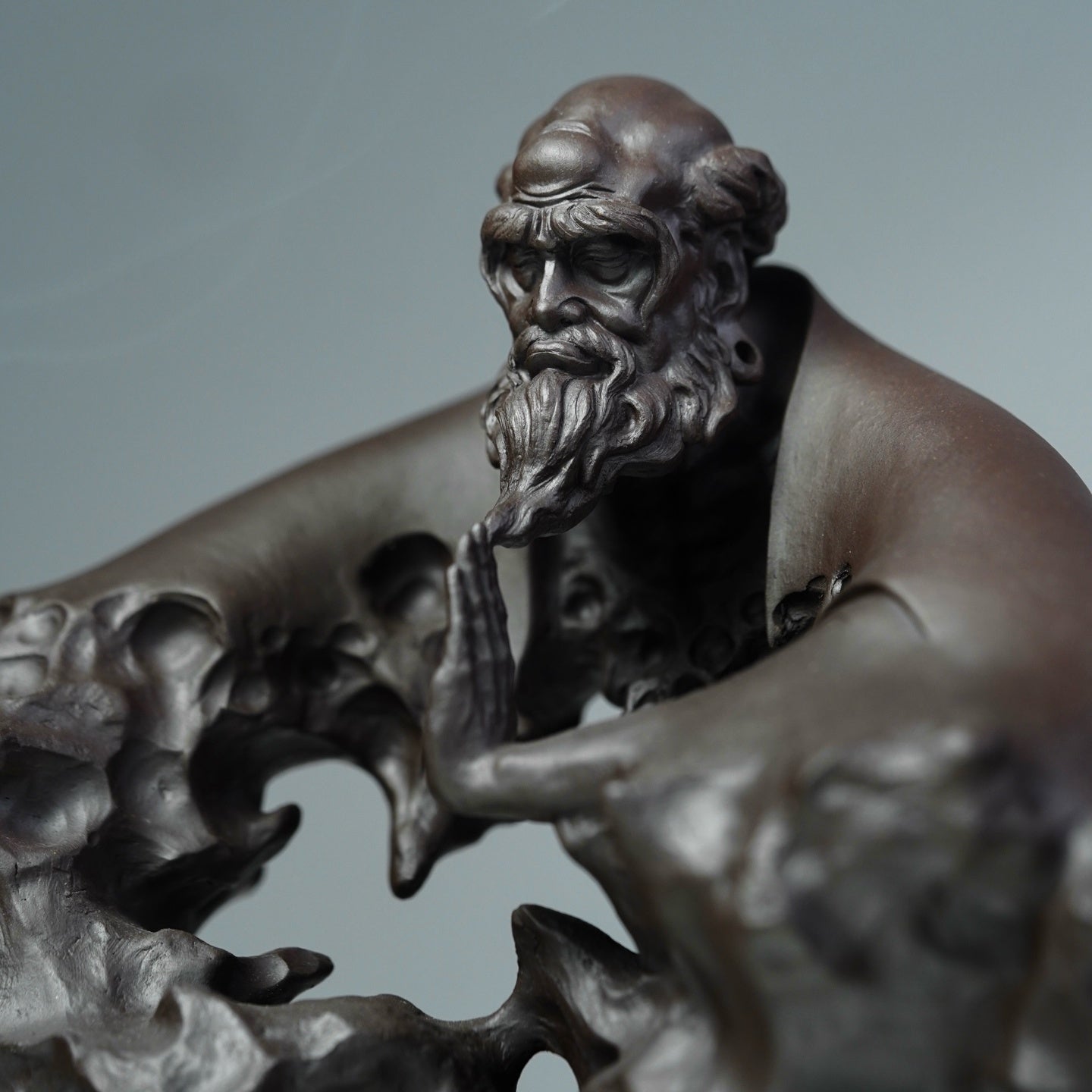 Da Mo Zu Shi - Zisha Sculpture - zycs_China - tea - teapot