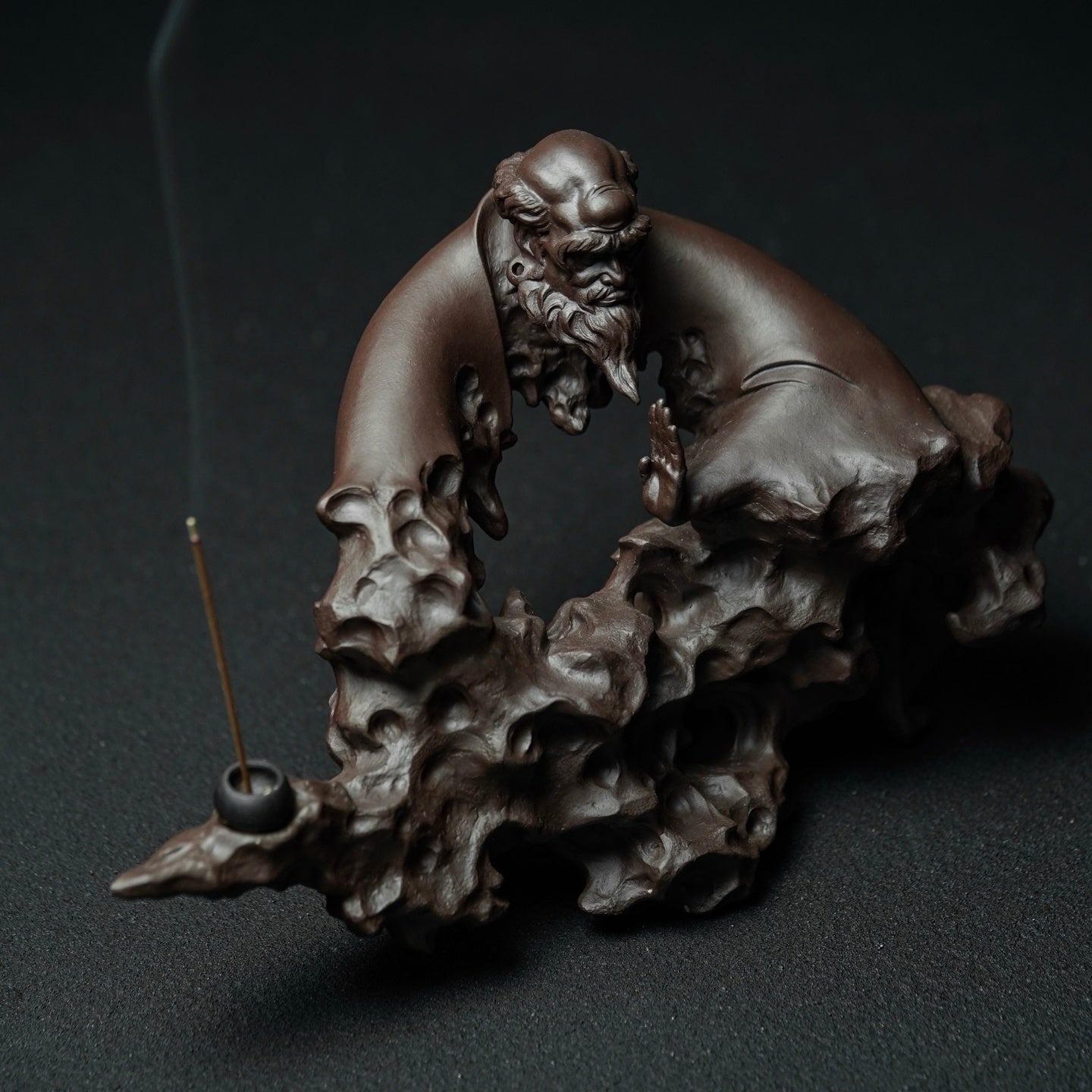 Da Mo Zu Shi - Zisha Sculpture - zycs_China - tea - teapot