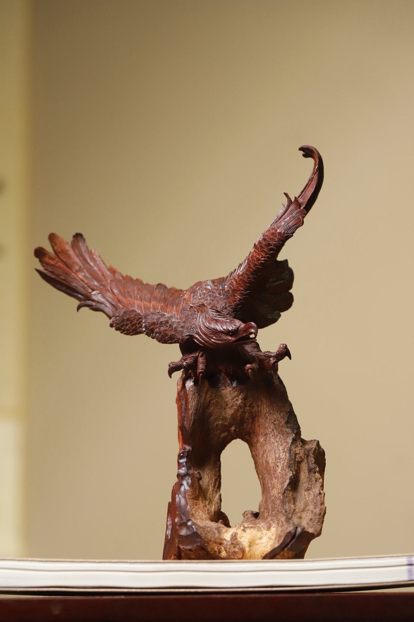 Da Zhan Hong Tu - Wood Sculpture - zycs_China