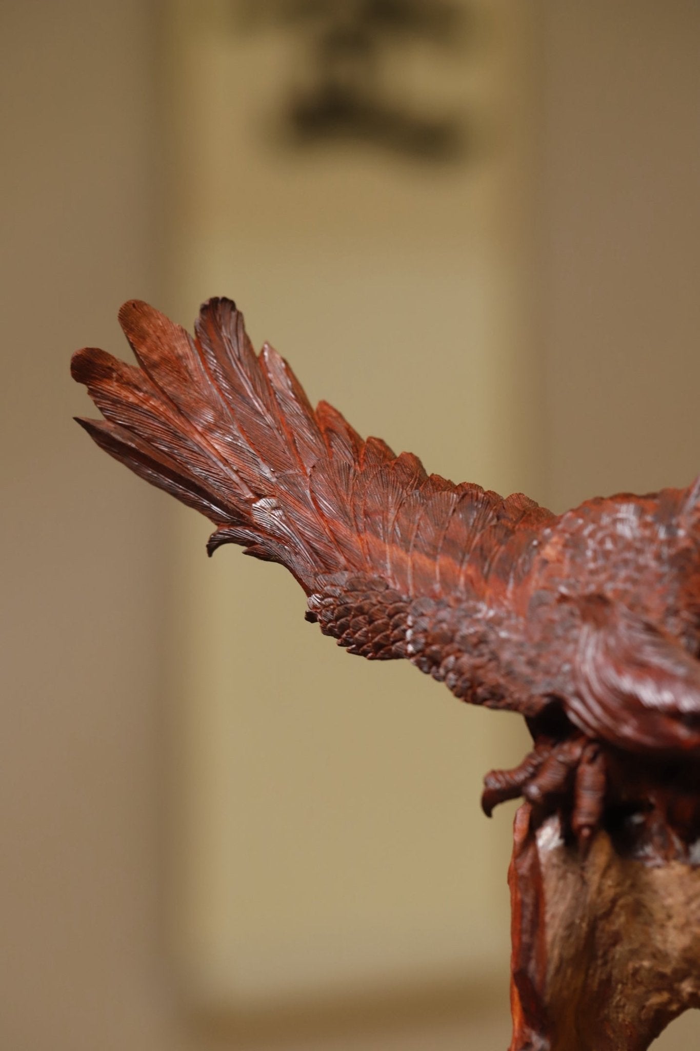 Da Zhan Hong Tu - Wood Sculpture - zycs_China