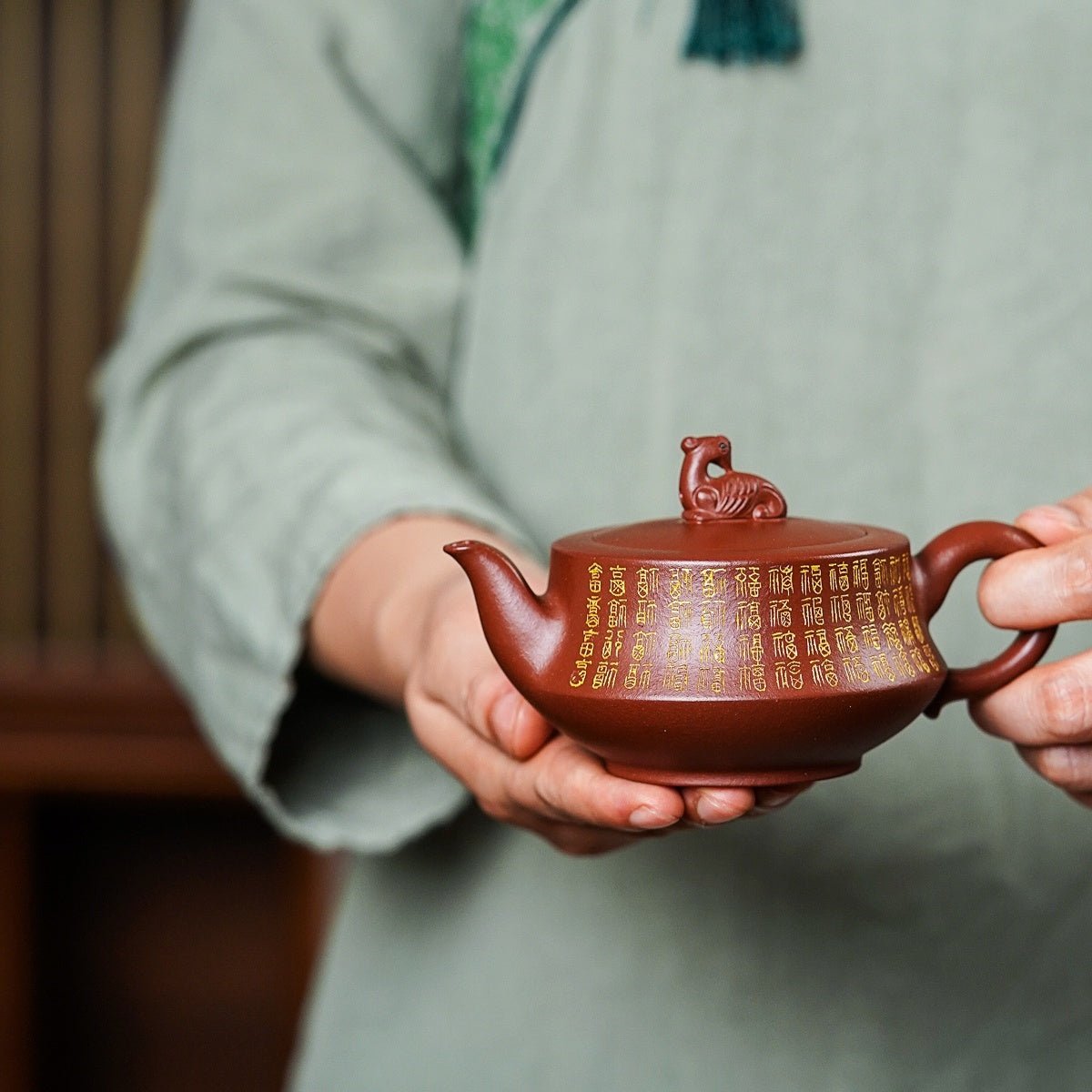 Dan Feng Chao Yang 200cc - Yixing Handmade Teapot - zycs_China