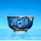 Dan Shi Xiu Qiu 140cc - Jing De Zhen Porcelain Gaiwan - zycs_China
