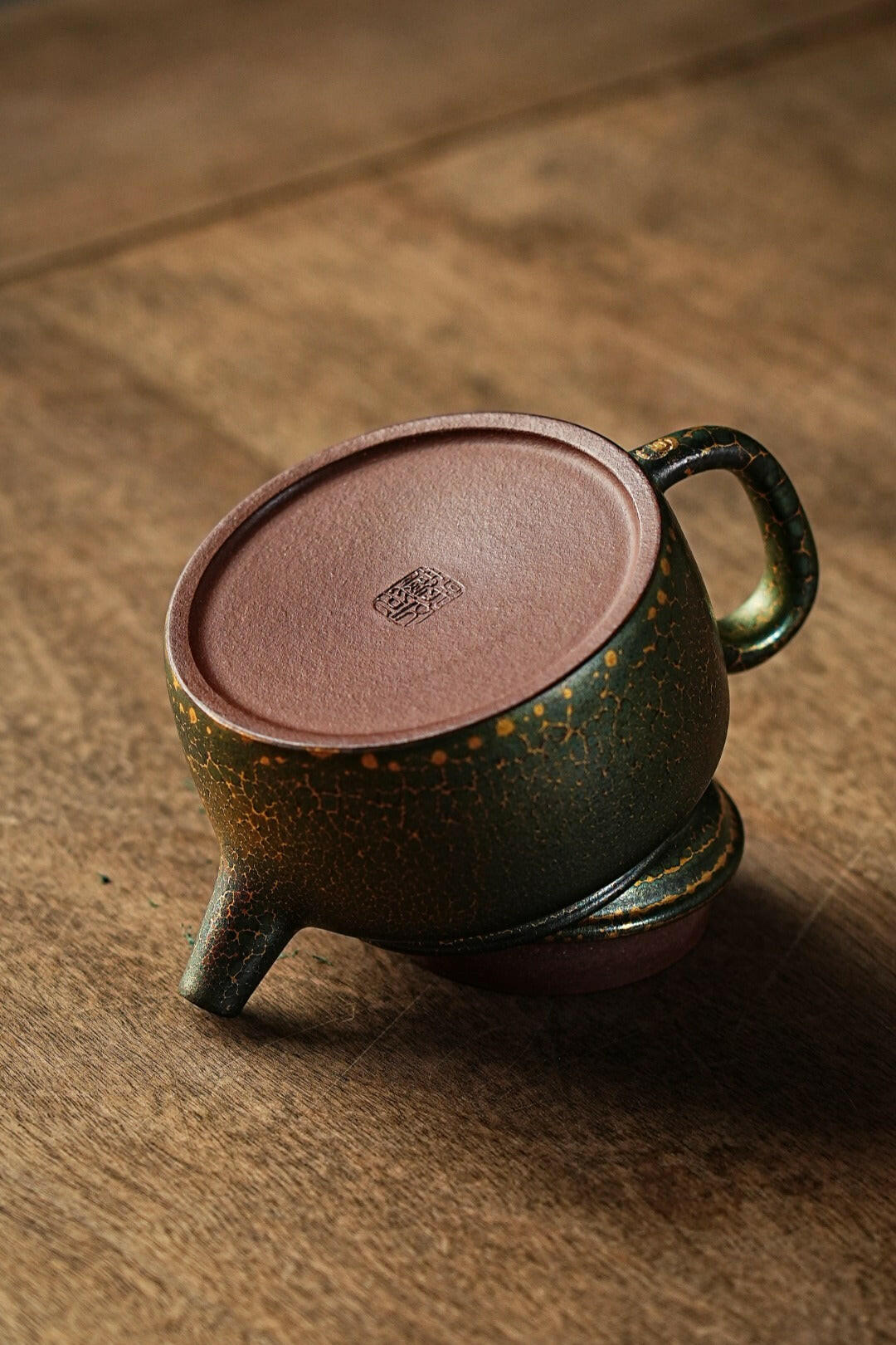 De Zhong 130cc - Yixing Handmade Teapot - zycs_China - tea - teapot