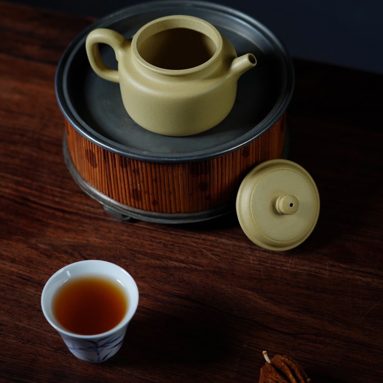 De Zhong 130cc - Yixing Handmade Teapot - zycs_China