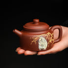 De Zhong 140cc - Yixing Handmade Teapot - zycs_China - tea - teapot