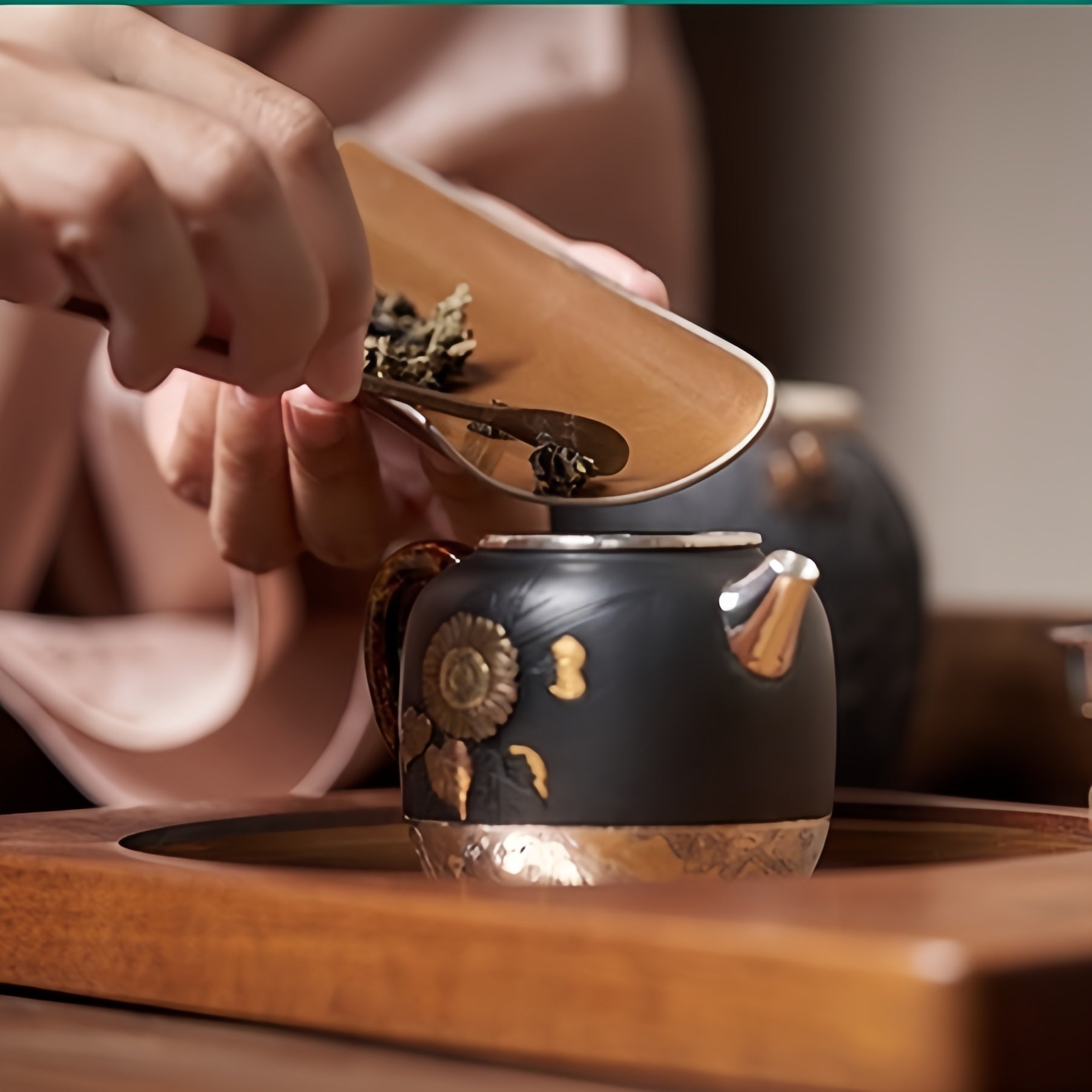 De Zhong 150cc - Handmade silver pot - zycs_China