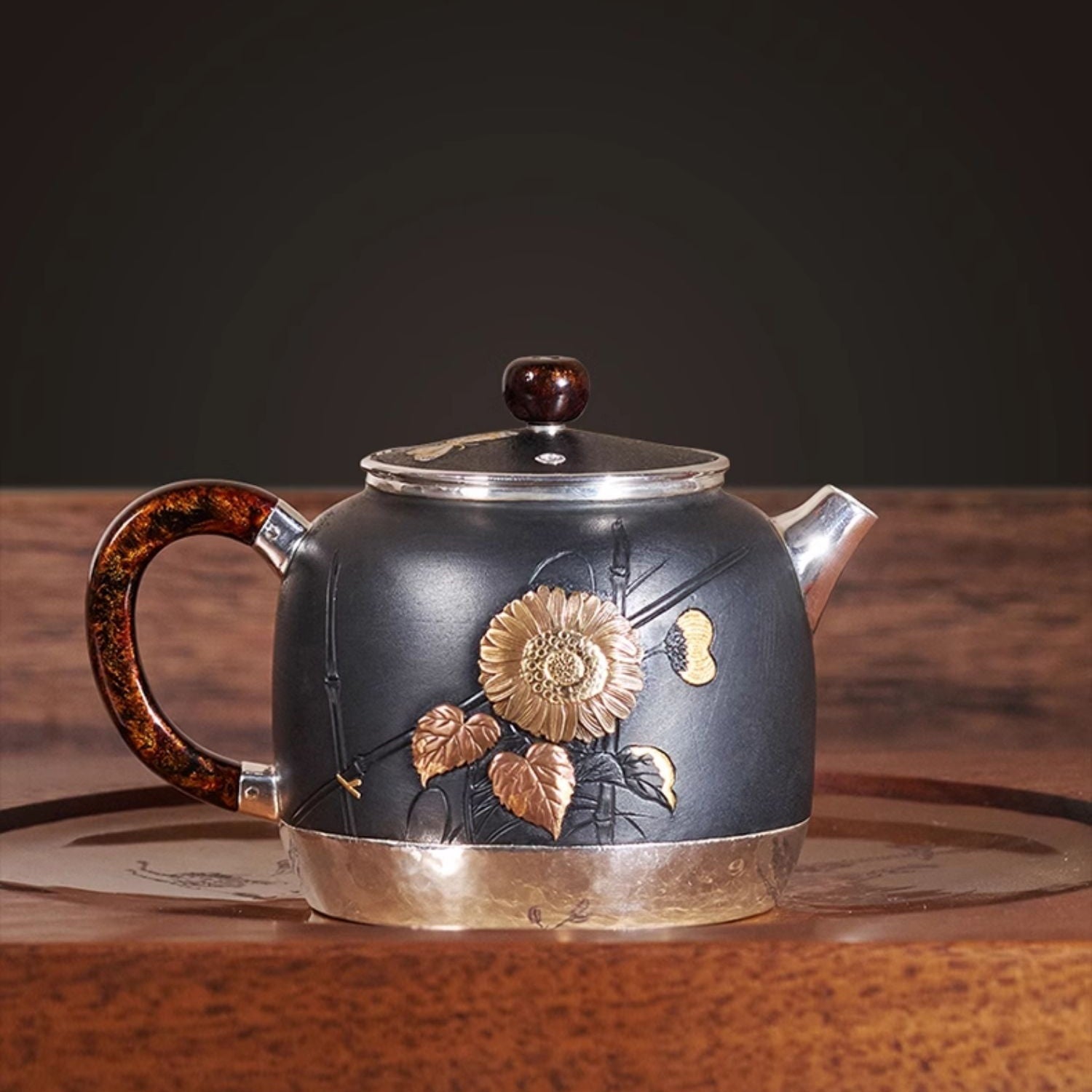 De Zhong 150cc - Handmade silver pot - zycs_China