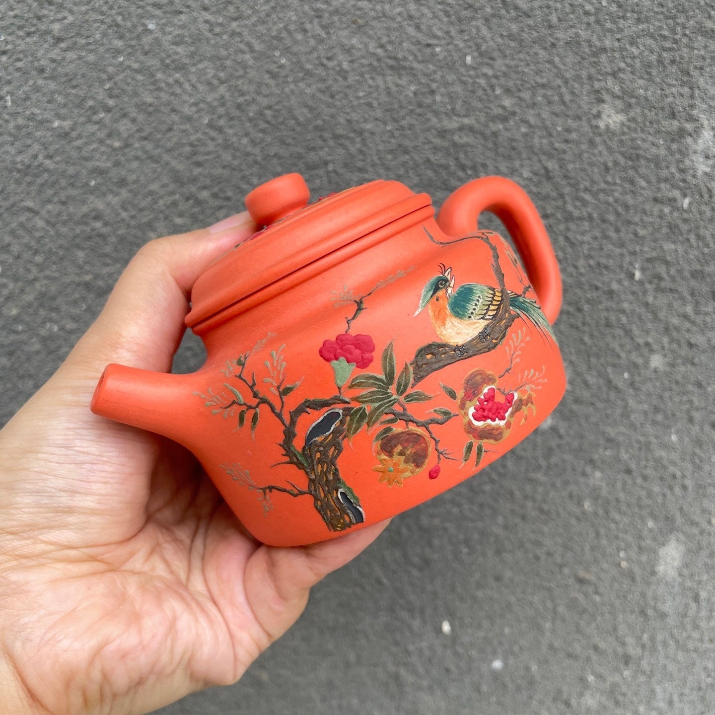 De Zhong 180cc - Yixing Handmade Teapot - zycs_China