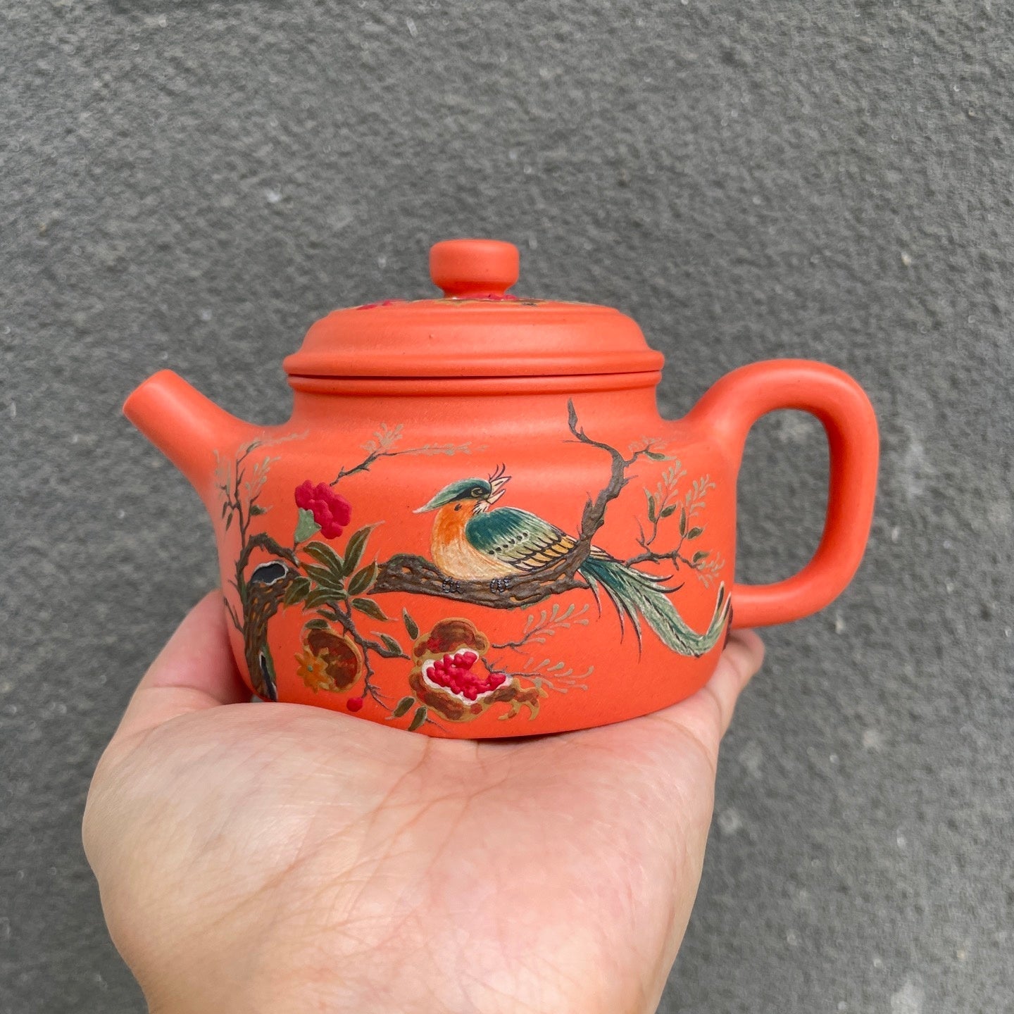 De Zhong 180cc - Yixing Handmade Teapot - zycs_China