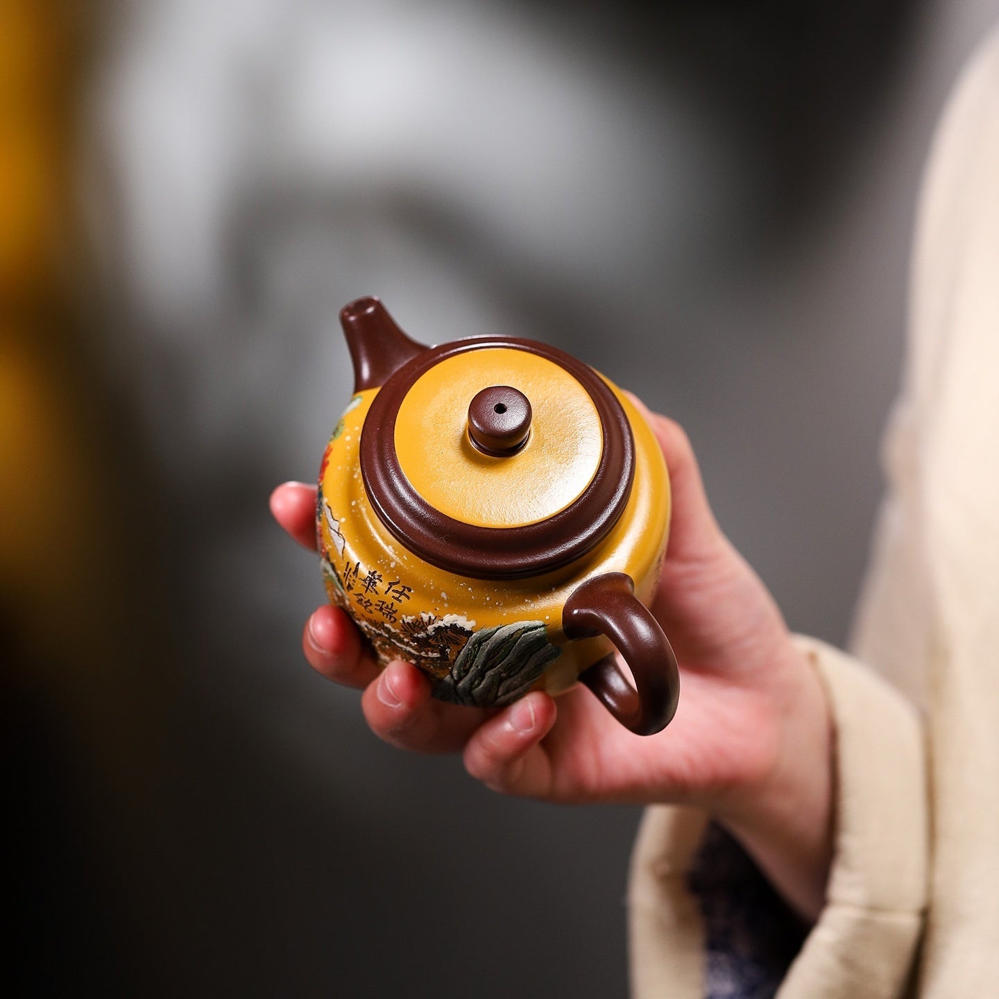 De Zhong 190cc - Yixing Handmade Teapot - zycs_China