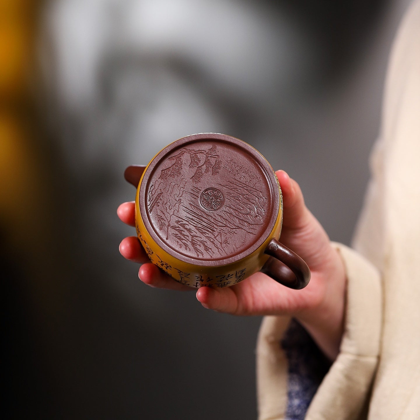 De Zhong 190cc - Yixing Handmade Teapot - zycs_China