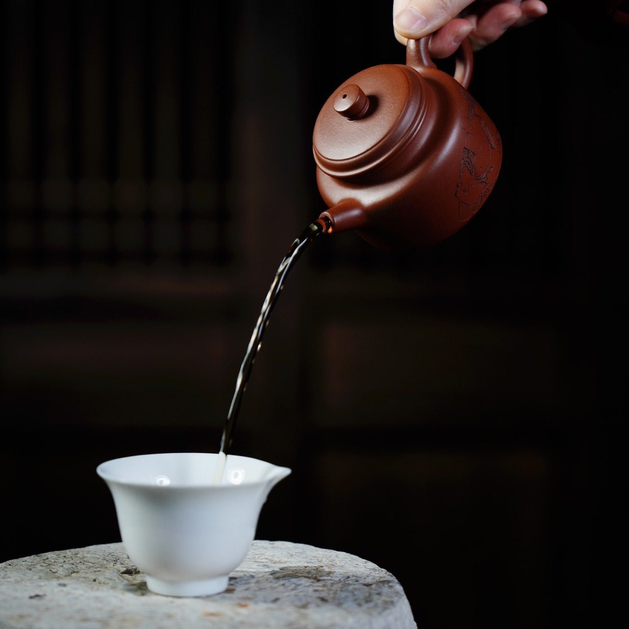 De Zhong 200cc - Yixing Handmade Teapot - zycs_China
