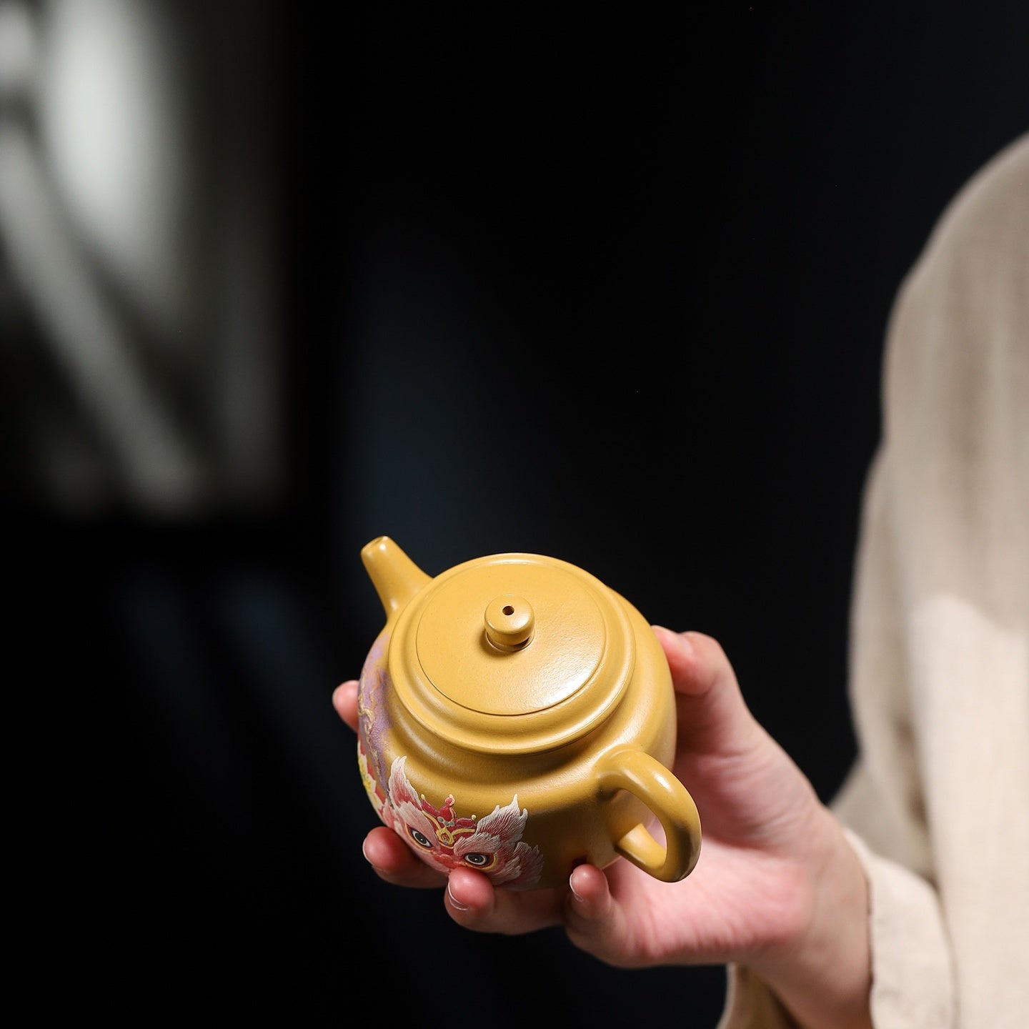 De Zhong 220cc - Yixing Handmade Teapot - zycs_China