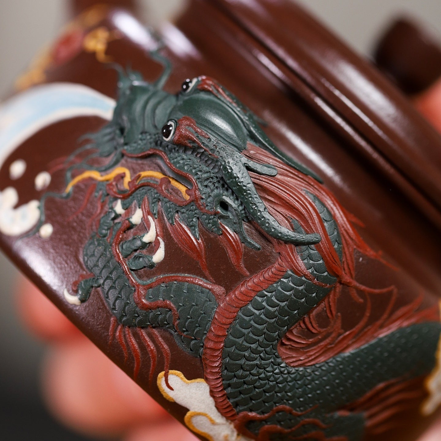 De Zhong 220cc - Yixing Handmade Teapot - zycs_China