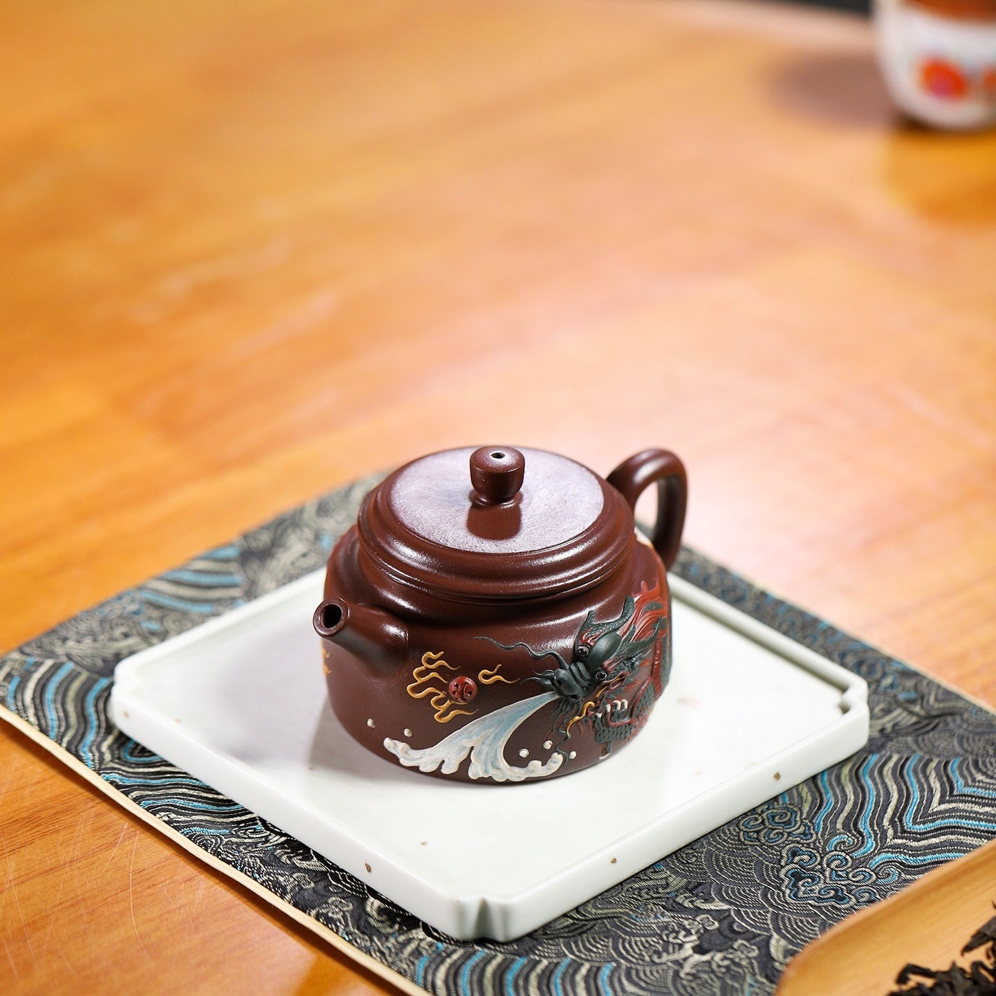 De Zhong 220cc - Yixing Handmade Teapot - zycs_China