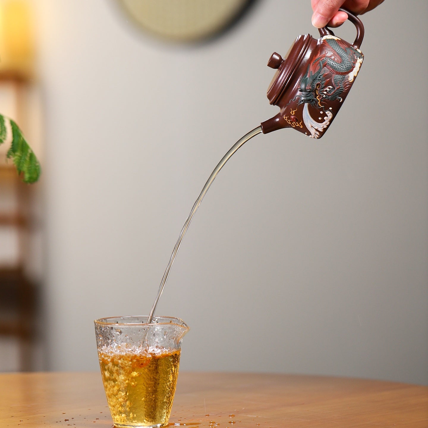 De Zhong 220cc - Yixing Handmade Teapot - zycs_China