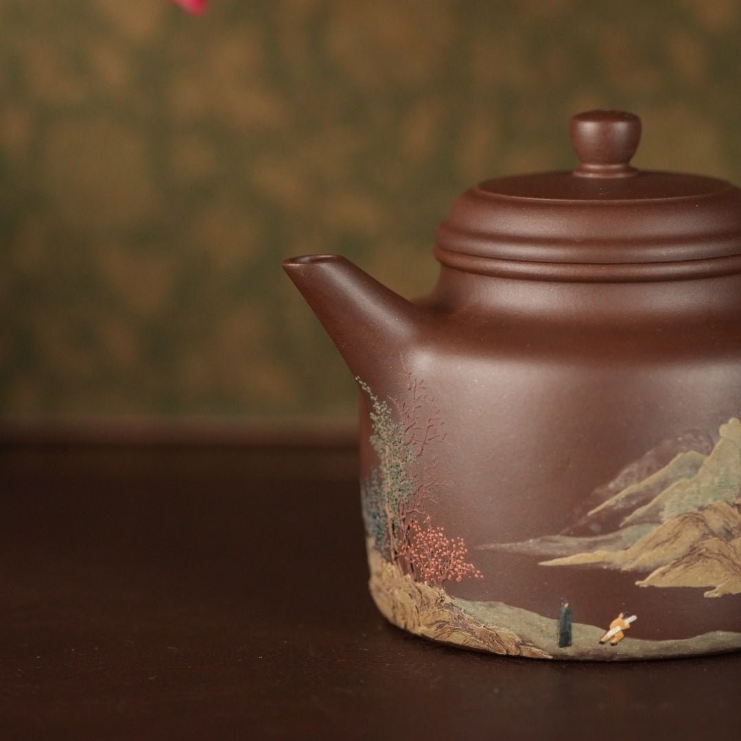 De Zhong 220cc - Yixing Handmade Teapot 江苏宜兴