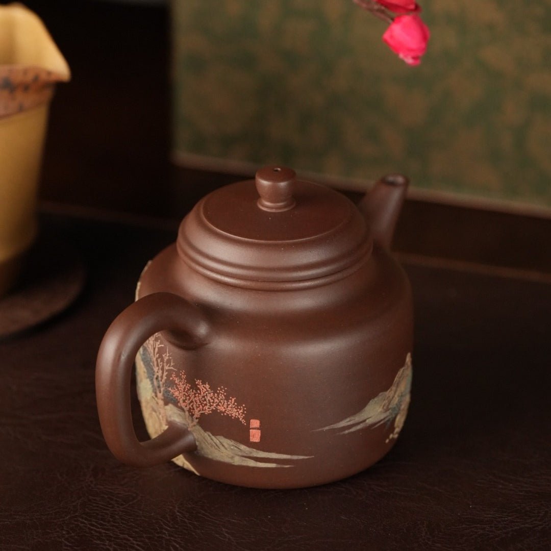 De Zhong 220cc - Yixing Handmade Teapot 江苏宜兴