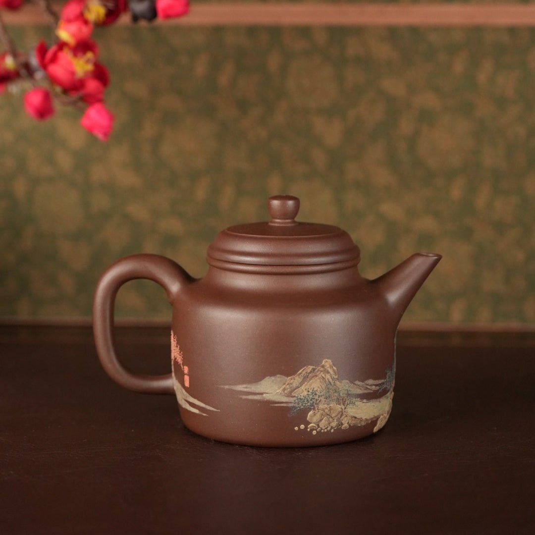 De Zhong 220cc - Yixing Handmade Teapot 江苏宜兴