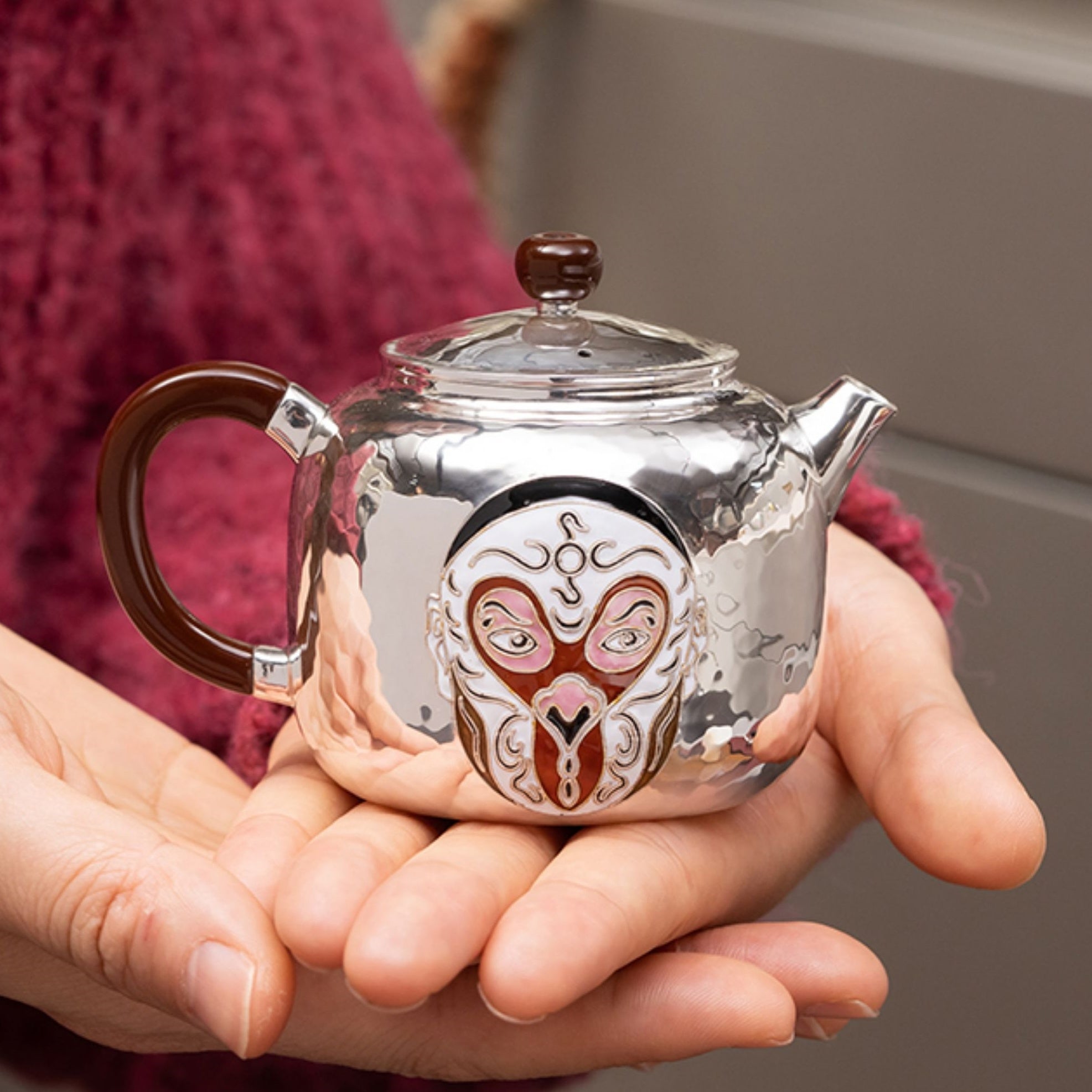 De Zhong Wu Kong 150cc - Handmade silver pot - zycs_China