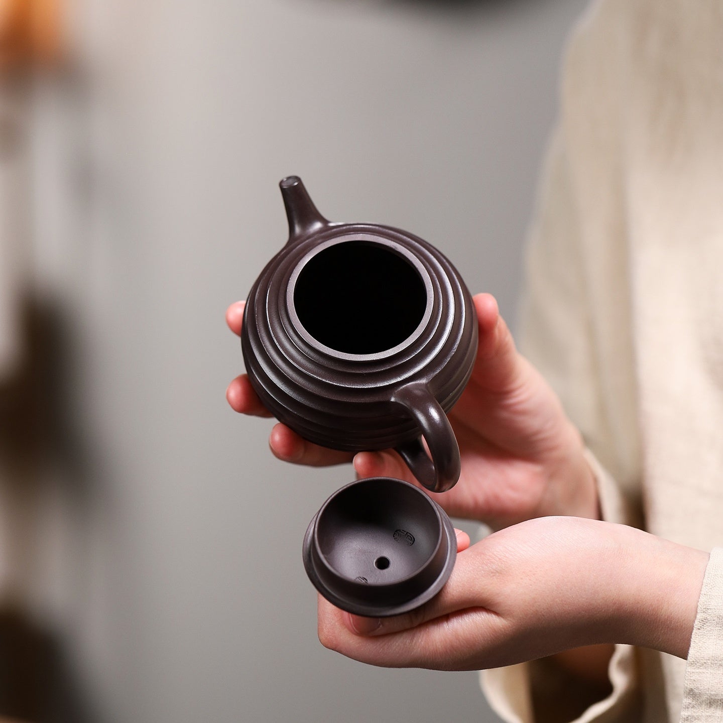 Di Shui Zhi En 200cc - Yixing Handmade Teapot - zycs_China
