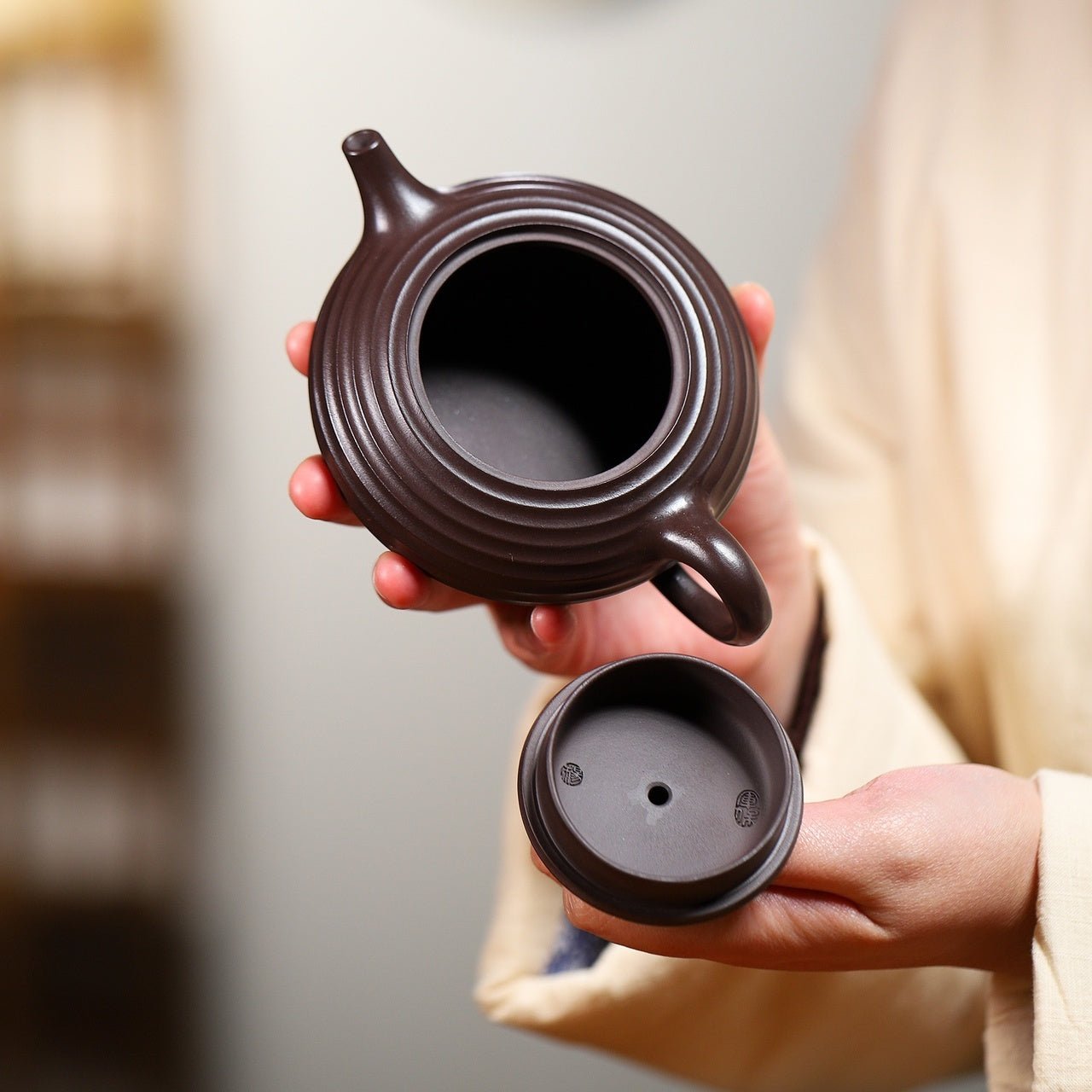 Di Shui Zhi En 200cc - Yixing Handmade Teapot - zycs_China
