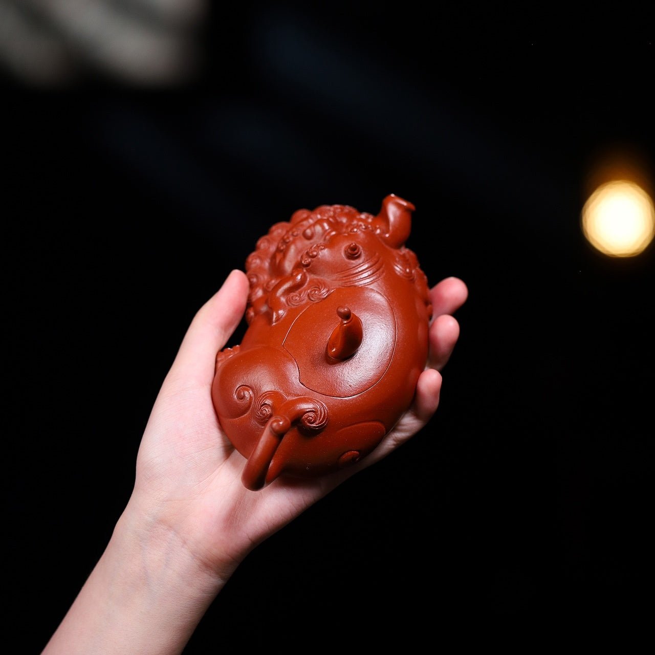 Di Ting Wu Xiang 130cc - Yixing Handmade Teapot - zycs_China