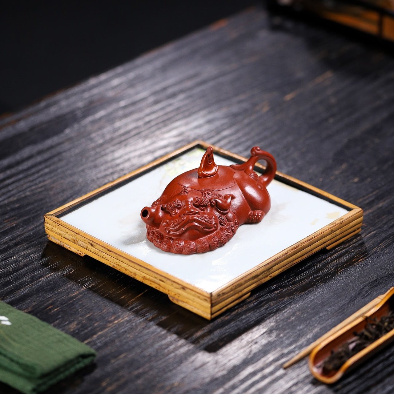 Di Ting Wu Xiang 130cc - Yixing Handmade Teapot - zycs_China