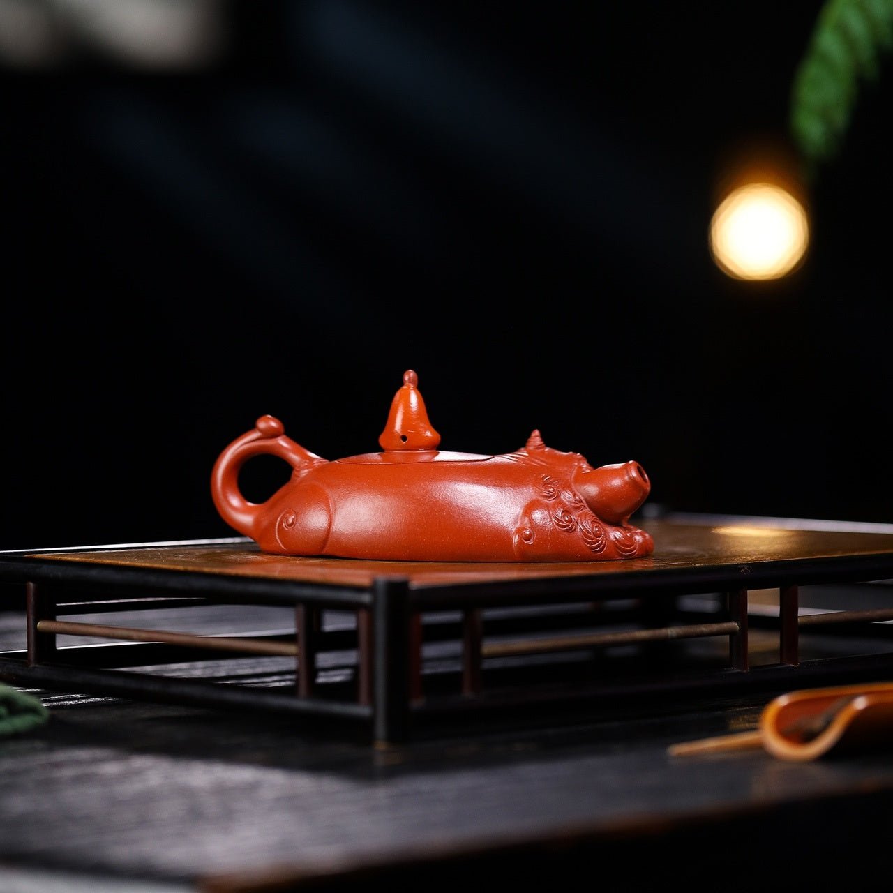 Di Ting Wu Xiang 130cc - Yixing Handmade Teapot - zycs_China