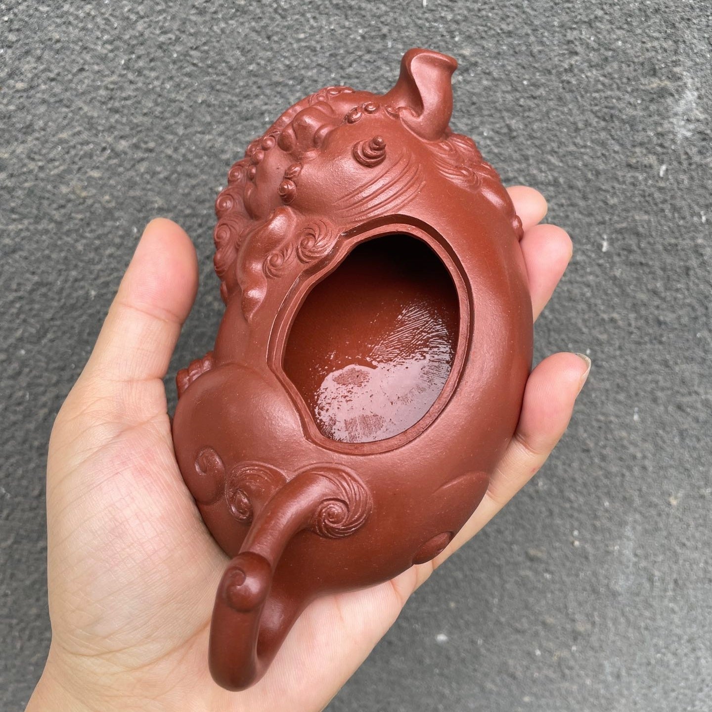 Di Ting Wu Xiang 130cc - Yixing Handmade Teapot - zycs_China
