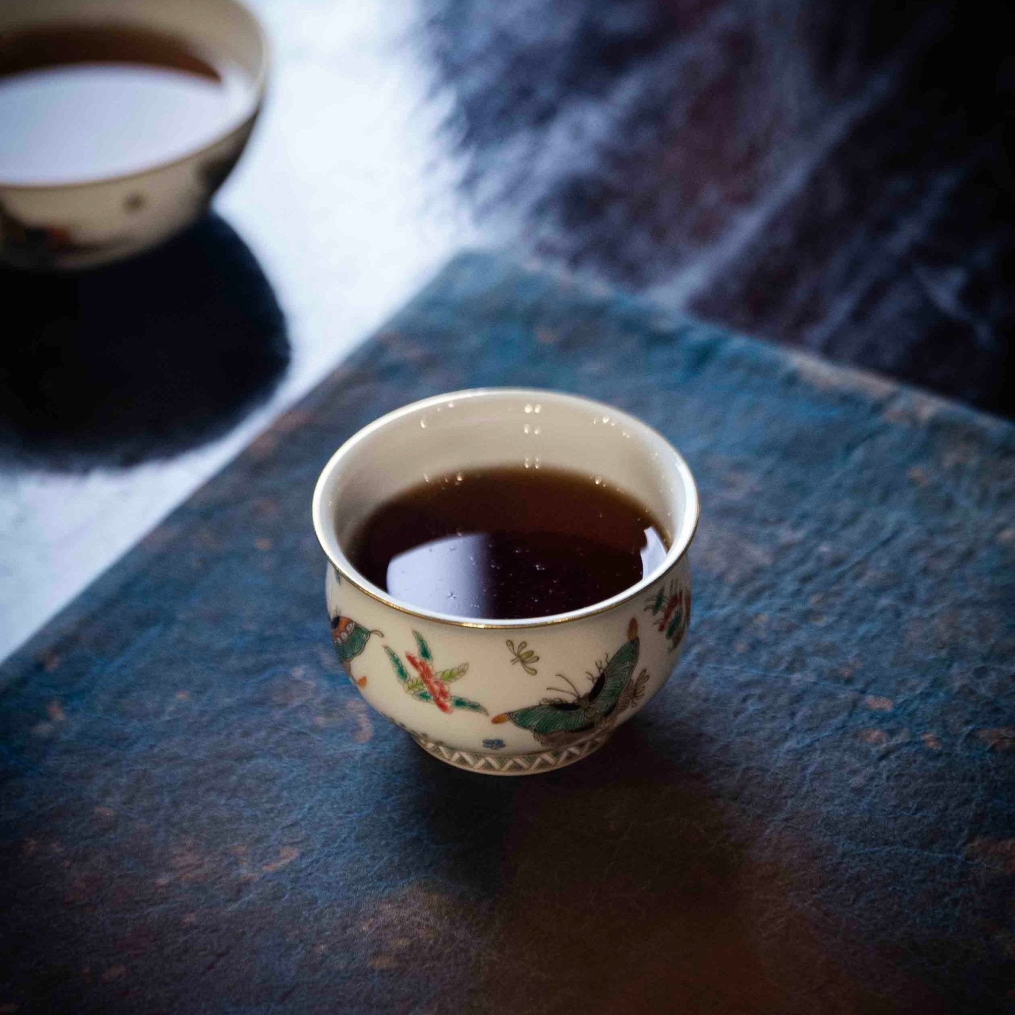 Die Lian Hua 100cc - Jing De Zhen Porcelain Teacup - zycs_China