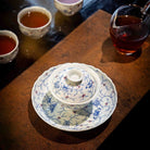Die Lian Hua 110cc - Jing De Zhen Porcelain Gaiwan - zycs_China