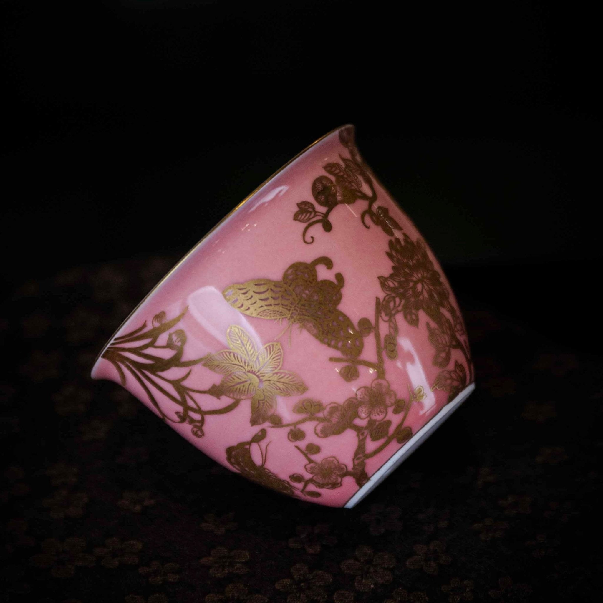 Die Lian Hua 130cc - Jing De Zhen Porcelain Gaiwan - zycs_China