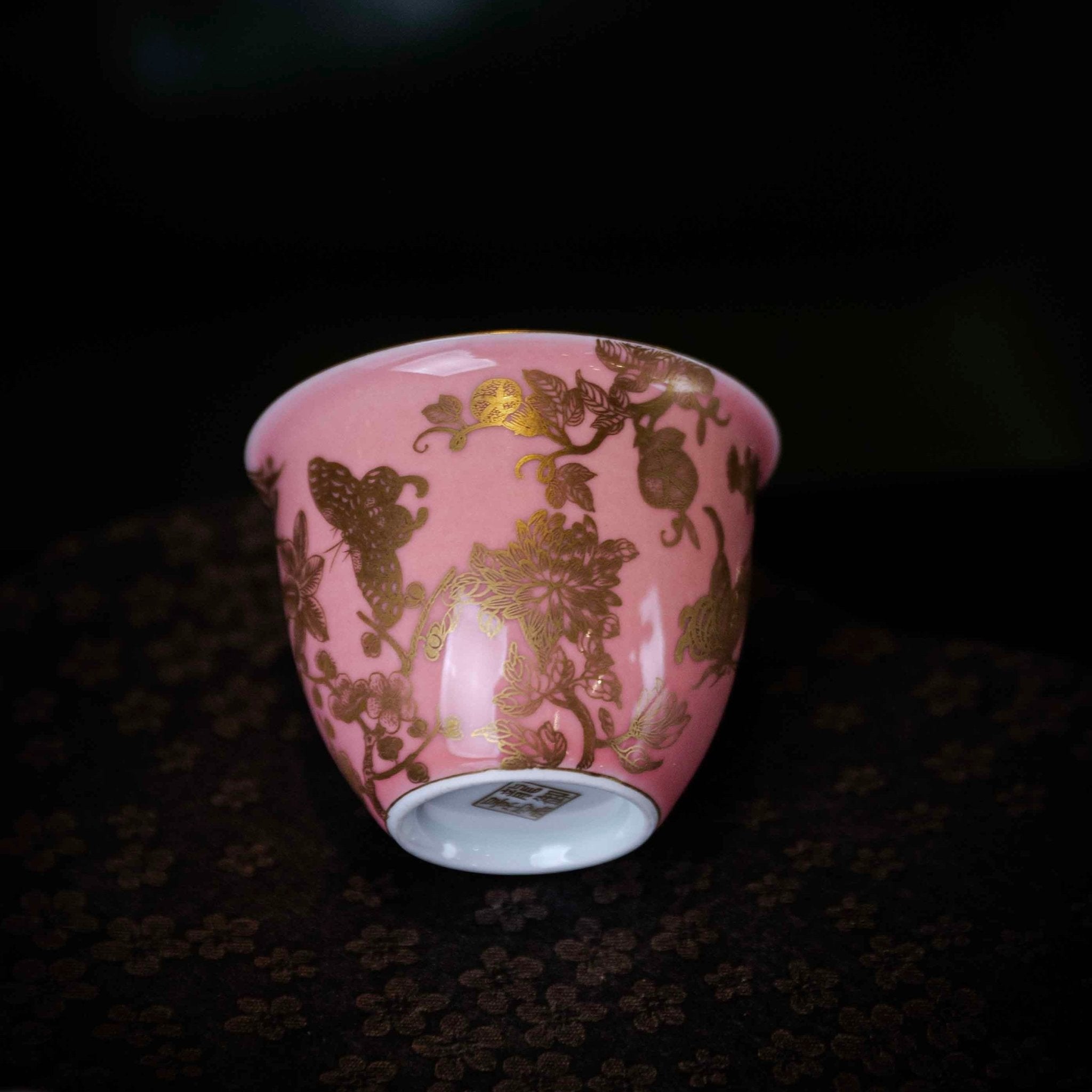 Die Lian Hua 130cc - Jing De Zhen Porcelain Gaiwan - zycs_China
