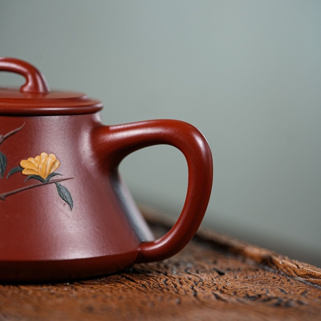 Die Lian Hua 220cc - Yixing Handmade Teapot - zycs_China