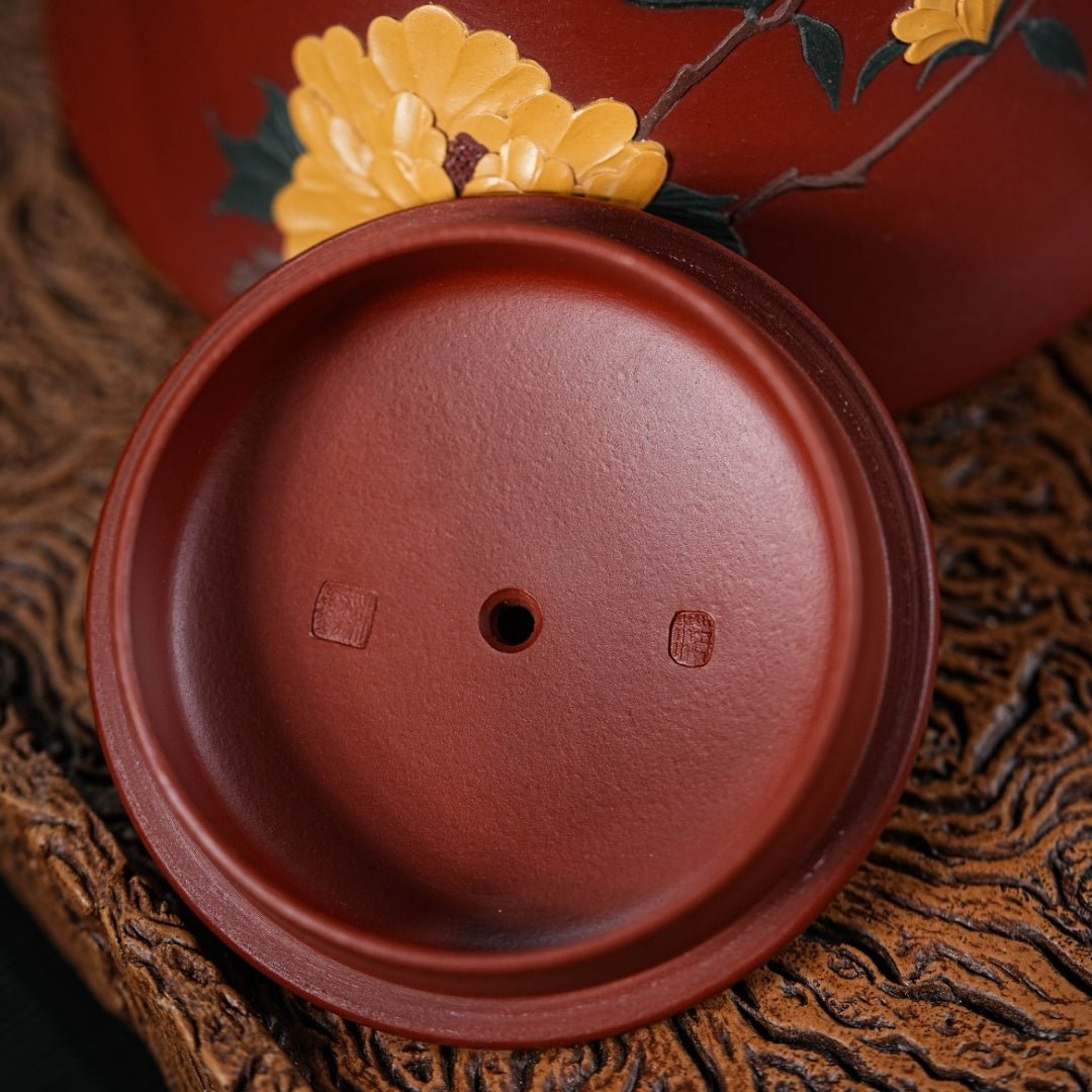 Die Lian Hua 220cc - Yixing Handmade Teapot - zycs_China